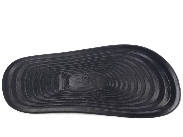 Serra Zenne 7002 Çift Bant Dikişli Kutulu Günlük Terlik Siyah - 3