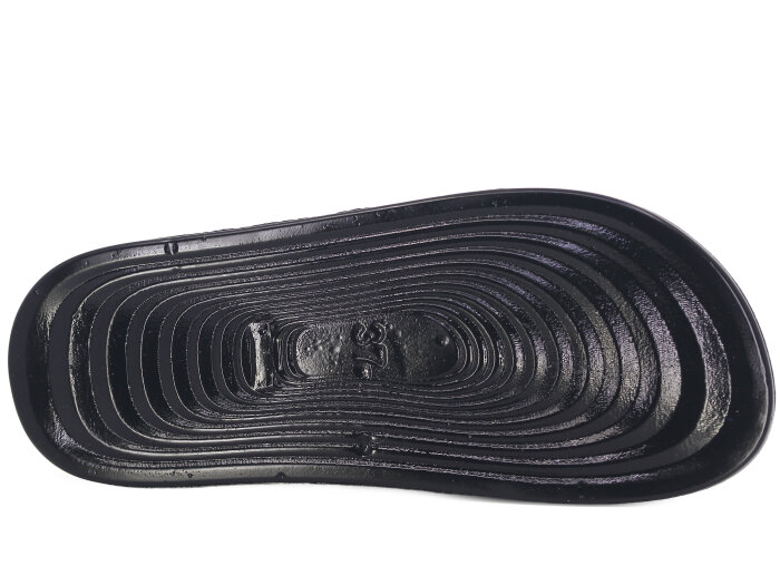 Serra Zenne 7003 Çapraz Tokalı Dikişli Kutulu Günlük Terlik Siyah - 3