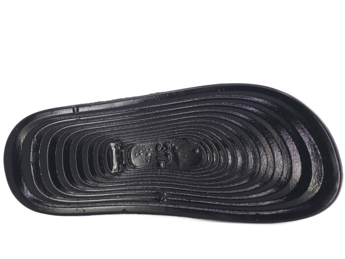 Serra Zenne 7003 Çapraz Tokalı Dikişli Kutulu Günlük Terlik Siyah - 3