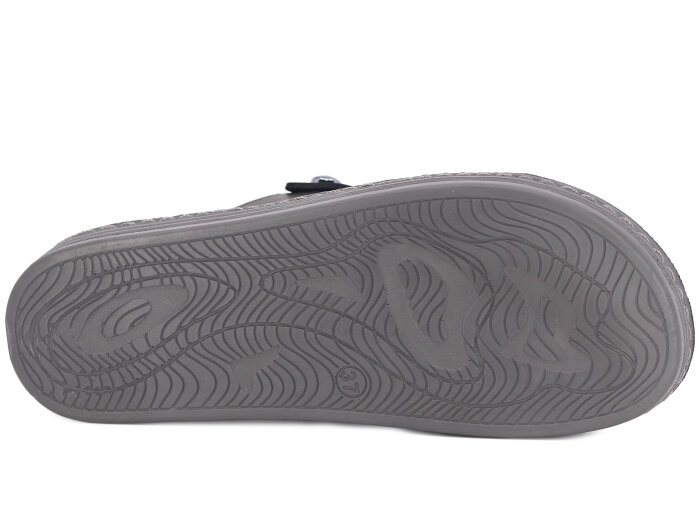 Serra Zenne 701 Çift Bant Enj. Kutulu Günlük Terlik Platin - 3