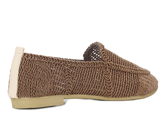 Sıla Zenne 2026 Dantelli Babet Ayakkabı Kahve - 3