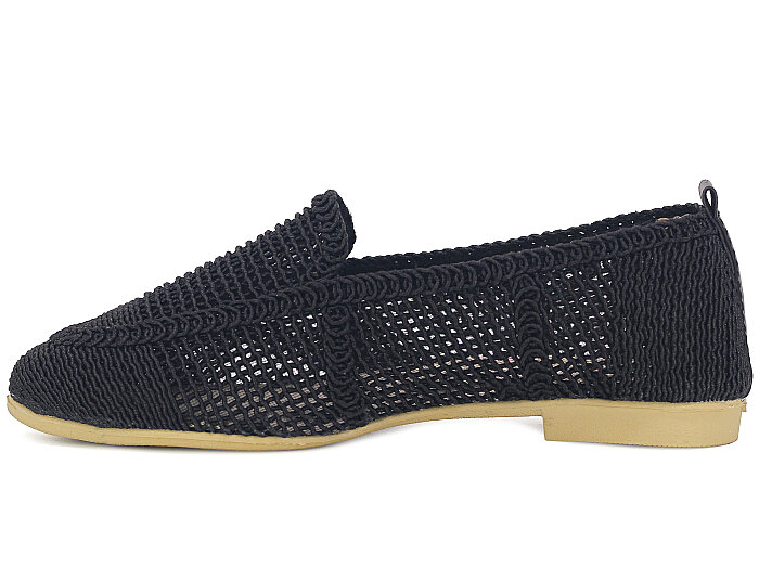 Sıla Zenne 2026 Dantelli Babet Ayakkabı Siyah - Sıla (1)