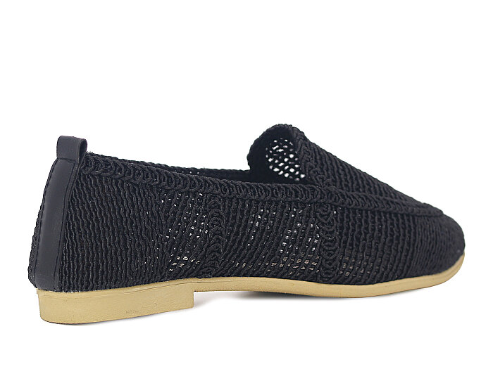 Sıla Zenne 2026 Dantelli Babet Ayakkabı Siyah - 3