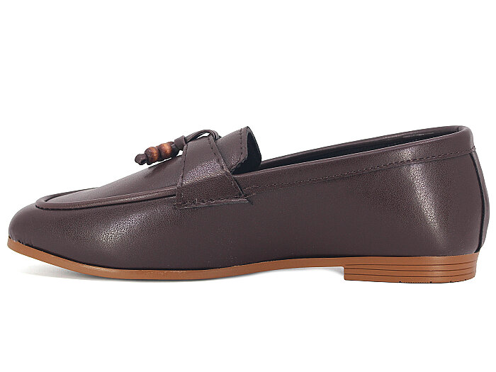 Sıla Zenne A-50 Babet Ayakkabı Kahve Cilt - Sıla (1)