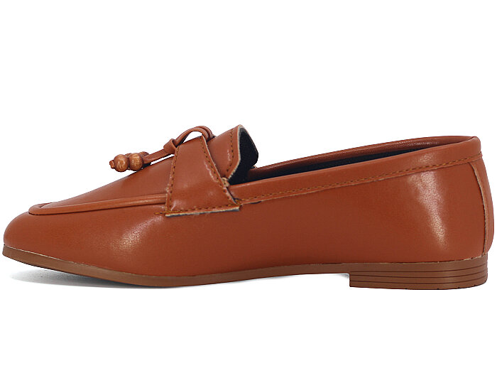 Sıla Zenne A-50 Babet Ayakkabı Taba Cilt - Sıla (1)