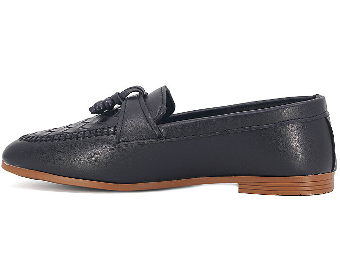 Sıla Zenne A-53 Boncuklu Babet Ayakkabı Siyah - Sıla (1)