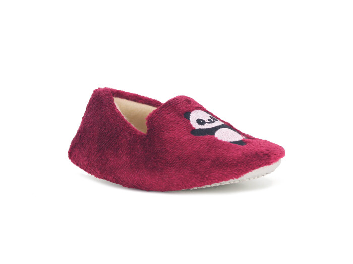 Sırma Patik Emojili Panduf Pandalı Bordo - Sırma