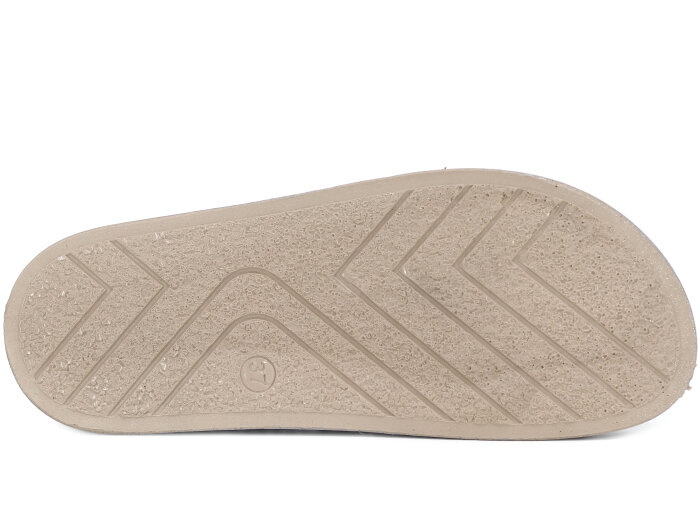 SLC Zenne 8532 Çift Toka Simli Kutulu Günlük Terlik Gümüş - 3