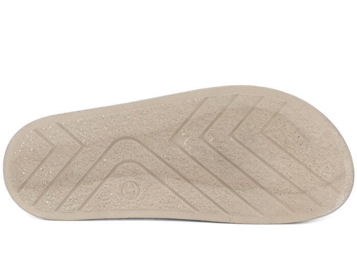 SLC Zenne 8531 Çapraz Simli Kelebekli Kutulu Günlük Terlik Gümüş - 3