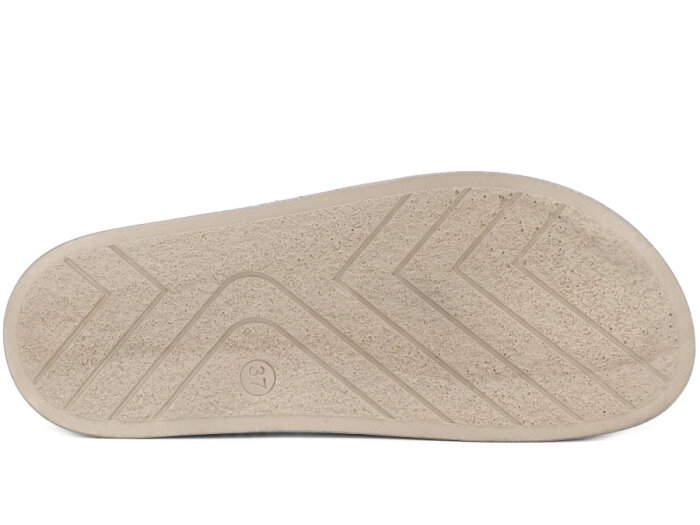 SLC Zenne 8534 Çapraz Simli Kutulu Günlük Terlik Gümüş - 3