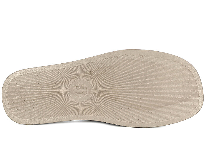 SLC Zenne 9113 Çift Bant Cırtlı Kutulu Günlük Terlik Altın - 3