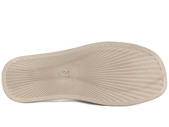 SLC Zenne 9117 Çapraz Kutulu Günlük Terlik Altın - 3