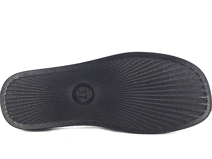 SLC Zenne 9117 Çapraz Kutulu Günlük Terlik Siyah - 3