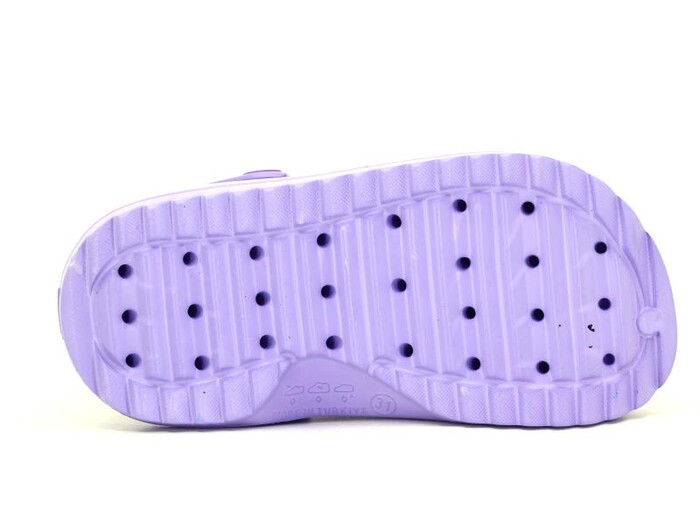 Sonimix Filet EF0129.01 Taşlı Boncuklu Yüksek Eva Cross Terlik Lila - 4