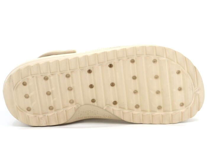 Sonimix Merdane EM0129.01 Eva Kutulu Cross Terlik Bej - 3