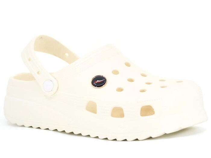 Sonimix Merdane EM0129.01 Eva Kutulu Cross Terlik Krem - 1