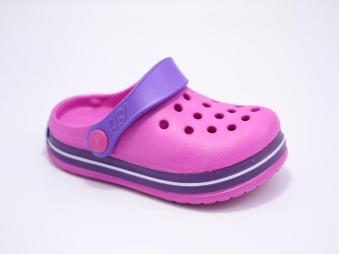 Sonimix Patik EP0078.01 Sargılı Kutulu Eva Cross Terlik Fuşya - Mor - Beyaz 