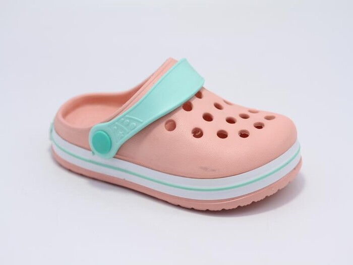 Sonimix Patik EP0078.01 Sargılı Kutulu Eva Cross Terlik Pudra - Beyaz - Su Yeşili 