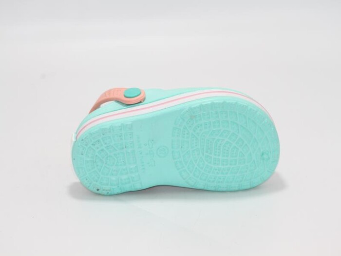 Sonimix Patik EP0078.01 Sargılı Kutulu Eva Cross Terlik Su Yeşili - Beyaz - Pudra - 4