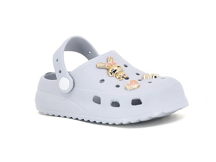 Sonimix Patik EP0129.01 Taşlı Eva Kutulu Cross Terlik Buz Grisi - Sonimix