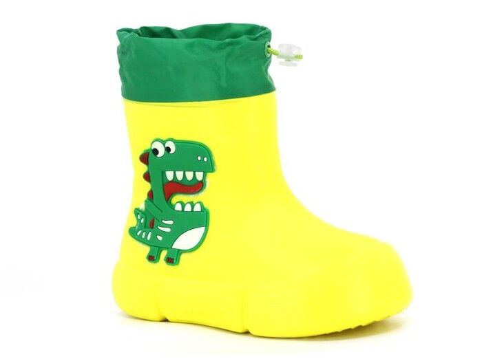 Sonimix Patik EP0139.01 Eva Figürlü Çocuk Çizme Sarı - 1