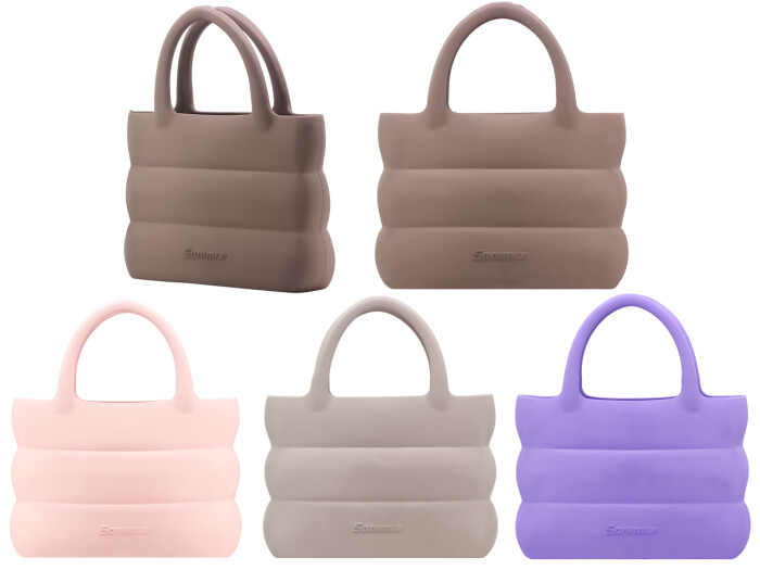 Sonimix Unisex 0141.01 Eva Çanta Lila - Vizon - Pudra - Kum - 1