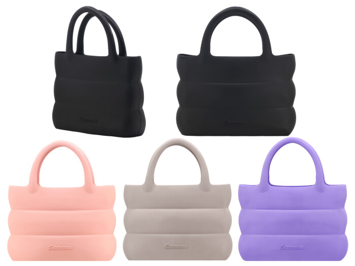 Sonimix Unisex 0141.01 Eva Çanta Siyah - Pembe - Bej - Lila 