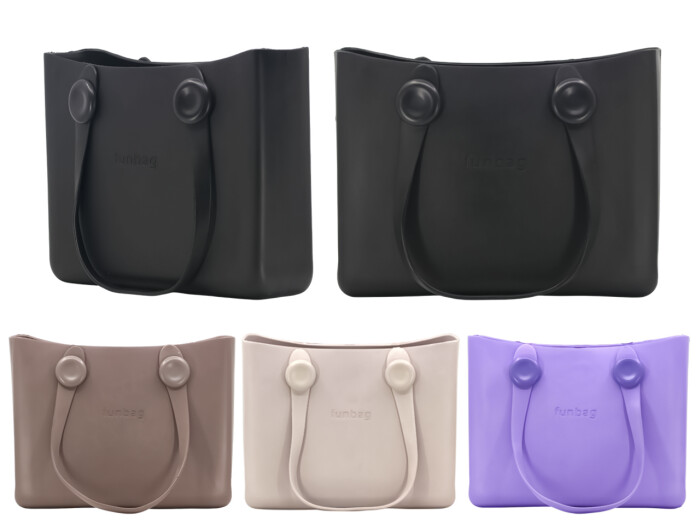 Sonimix Unisex 165.01 Eva Çanta Siyah - Vizon - Kum - Lila - 1