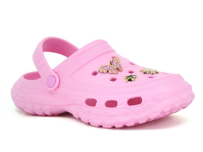 Sonimix Zenne EG0149.01 Taşlı Etiketli Eva Kutulu Cross Terlik Pembe - Sonimix