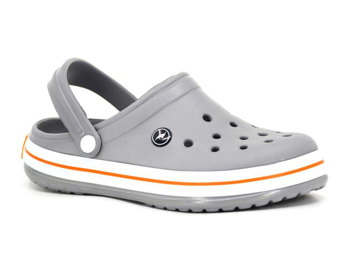 Sonimix Zenne EZ0079.01 (CEOX) Eva Cross Terlik Açık Gri - Beyaz - Turuncu 