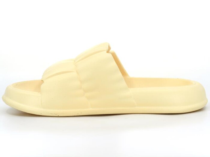 Sonimix Zenne EZ0117.01 Büzgülü Lux Eva Terlik Soft Sarı - Sonimix (1)