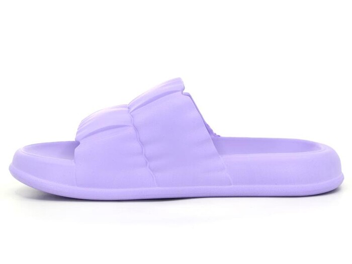 Sonimix Zenne EZ0117.01 Büzgülü Lux Eva Terlik Lila - Sonimix (1)