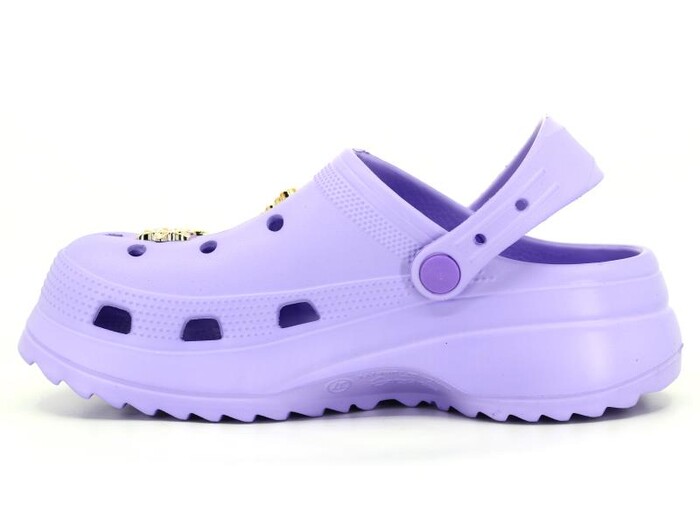 Sonimix Zenne EZ0129.01 Yüksek Taşlı Eva Cross Terlik Lila - 3