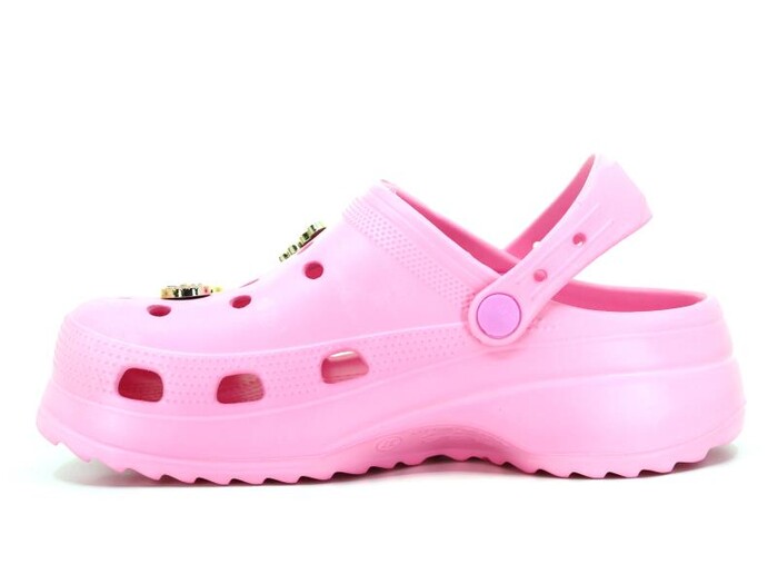 Sonimix Zenne EZ0129.01 Yüksek Taşlı Eva Cross Terlik Pembe - Sonimix (1)