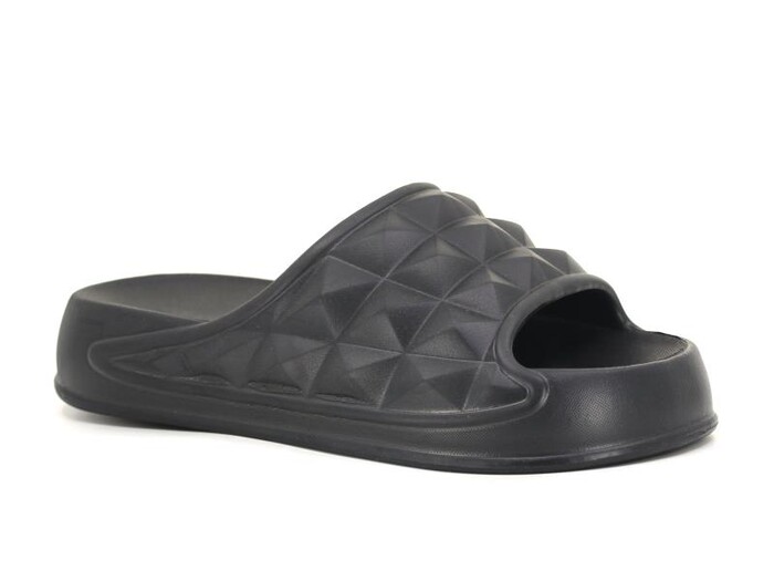 Sonimix Zenne EZ0134.01 Piramit Yüksek Lux Eva Terlik Siyah - Sonimix