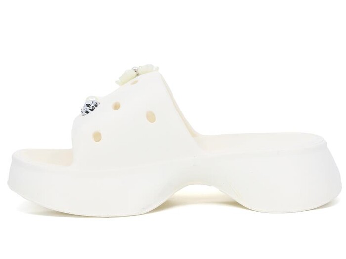 Sonimix Zenne EZ0156.01 Yüksek Zincirli Lux Eva Terlik Krem - Sonimix (1)