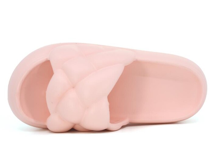 Sonimix Zenne EZ0157.01 Örgülü Lux Eva Terlik Pudra - Sonimix (1)