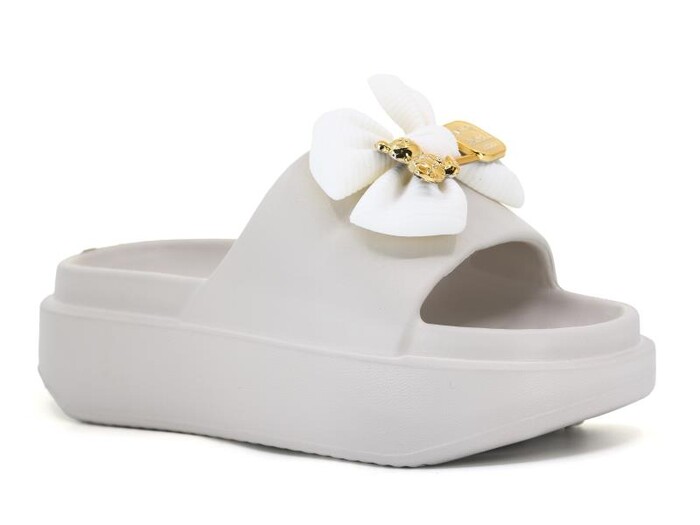 Sonimix Zenne EZ0159.02 Kristal Taşlı Yüksek Lux Eva Terlik Kum - Sonimix