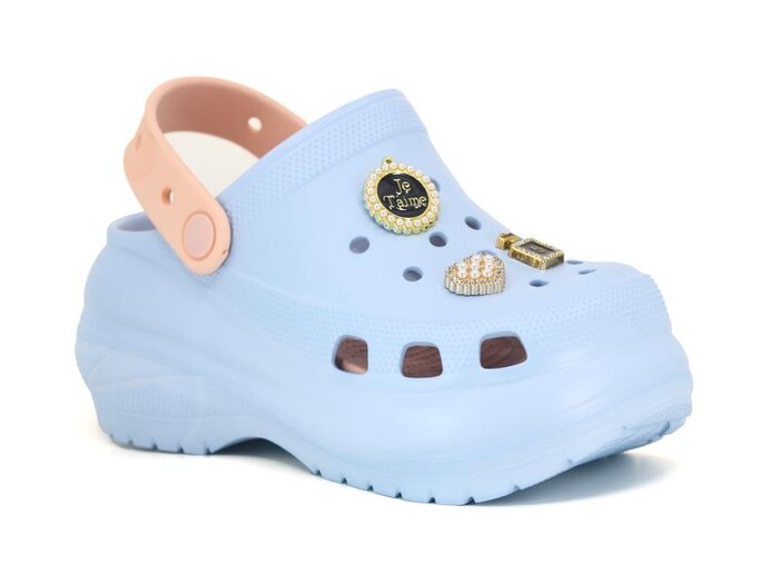 Sonimix Zenne EZ0160.01 Çift Taban Jetaime Eva Cross Terlik Bebe Mavisi - Pudra - 1