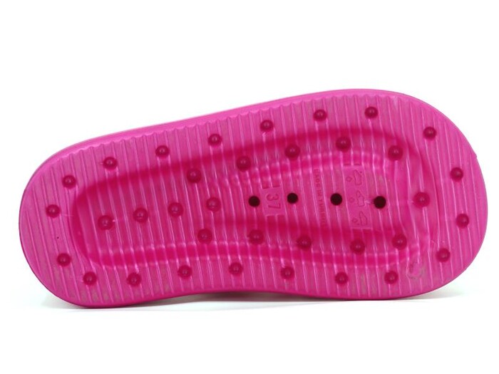 Sonimix Zenne EZ0161.01 Çapraz Kalp Taşlı Lux Eva Terlik Fuşya - 3