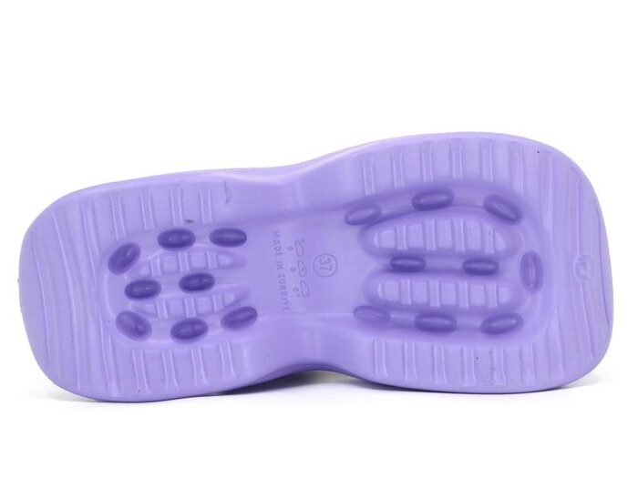 Sonimix Zenne EZ0162.10 Papyonlu Kapalı Eva Cross Terlik Lila - 3