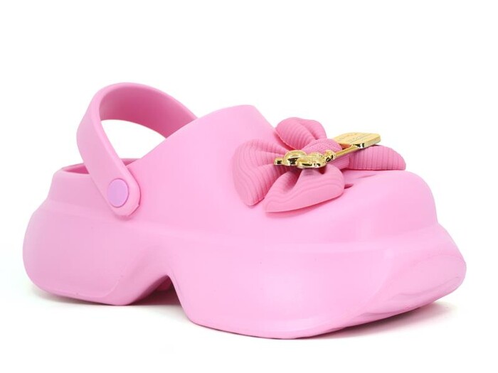 Sonimix Zenne EZ0162.10 Papyonlu Kapalı Eva Cross Terlik Pembe - Sonimix