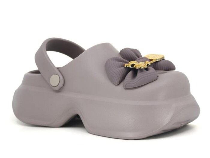 Sonimix Zenne EZ0162.10 Papyonlu Kapalı Eva Cross Terlik Vizon - 1