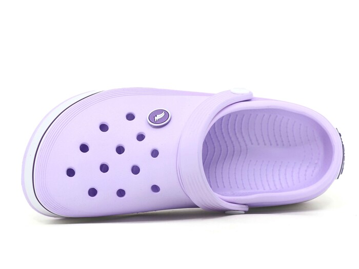 Sonimix Zenne EZ0168.01 Yeni Sargılı Eva Cross Terlik Lila - Beyaz - Mor - Sonimix (1)