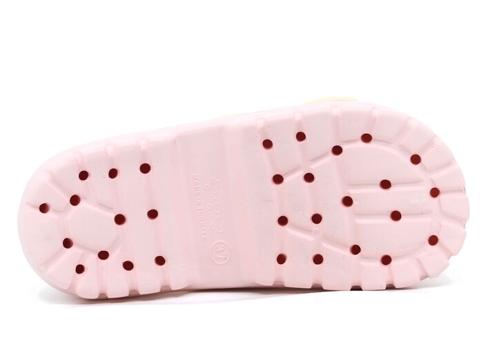 Sonimix Zenne EZ0173.01 Çift Tokalı Lux Eva Terlik Soft Pudra