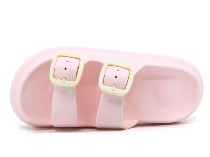 Sonimix Zenne EZ0173.01 Çift Tokalı Lux Eva Terlik Soft Pudra