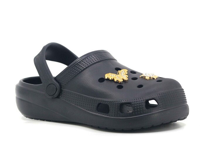 Sonimix Zenne EZ0177.01 Poşetli Cross Terlik Siyah