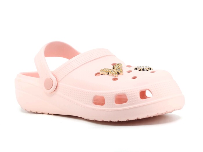 Sonimix Zenne EZ0177.01 Poşetli Cross Terlik Soft Pudra - 1