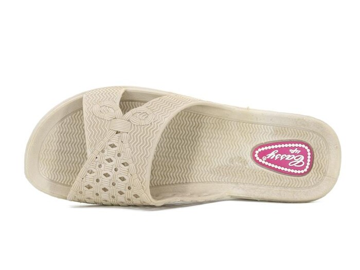 Soylu Zenne 008 PVC Poşetli Kaydırmaz Terlik Bej - Soylu (1)