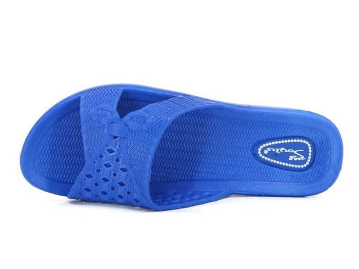 Soylu Zenne 008 PVC Poşetli Kaydırmaz Terlik Saks Mavi - Soylu (1)